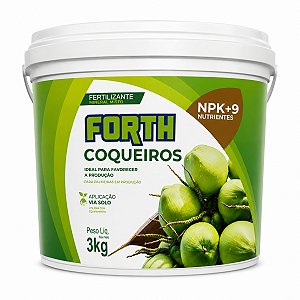 Adubo Fertilizante para Coqueiros Aumenta a Produção Balde 3kg