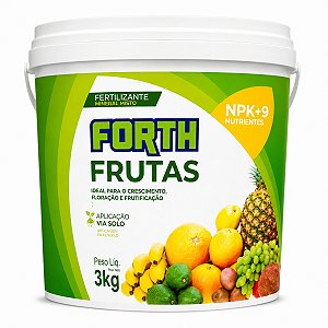 Adubo Fertilizante para Árvores Frutíferas Npk+9 Nutrientes Frutas 3kg