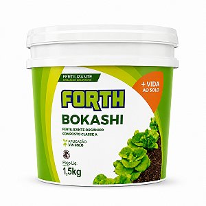 Fertilizante Orgânico Bokashi Adubo para Plantas e Hortas Cultivo 1,5kg