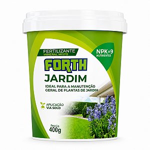 Fertilizante Mineral Misto para Plantas Manutenção de Jardim 400g