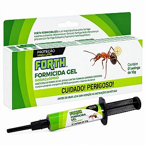 Formicida Gel Mata Formigas Caseiras Doceiras Isca de Ação Rápida Fácil Aplicação 10g