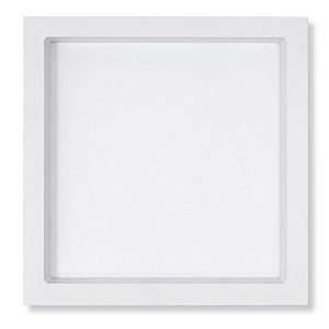 Painel de LED Avant 24W Embutir Recuado Luz Branco Frio 6500K Bivolt Confort
