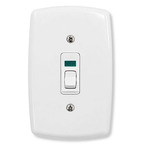 Minuteria Eletrônica de Tecla Bivolt Aciona Luz 90 Segundos Placa 4x2 MarGirius