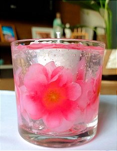 Vela Flores de Pêssego - 40g
