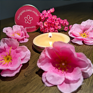 Velas Personalizadas - Latinha - 20G  - 10 unidades