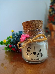 30 unidades - Mini Velas - Lembrancinhas Casamento