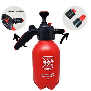SGT9926  SNOW FOAM E PULVERIZADOR MANUAL HIBRIDO 3 EM 1  2L
