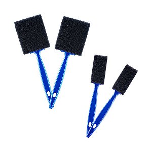 KIT 4 PINCÉIS DE ESPUMA DETALHAMENTO VONIXX