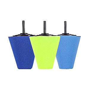 KIT 3 PCS BOINA POLIMENTO EM CONE VONIXX