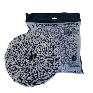 BOINA DE LA NATURAL DUPLA FACE CORTE PESADO 8' POL