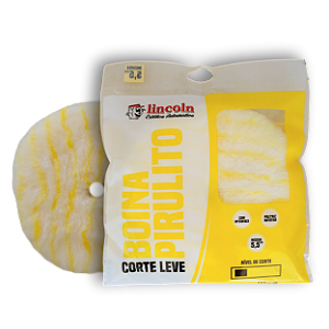 BOINA PIRULITO CORTE LEVE 5,5'' ( LISTRA AMARELA) COM INTERFACE LINCOLN
