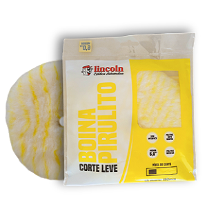 BOINA PIRULITO CORTE LEVE (LISTRA AMARELA) SEM INTERFACE LINCOLN