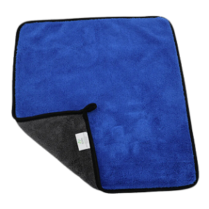 PANO DE MICROFIBRA TOWEL COM BORDA CINZA LIMPEZA INTELIGENTE