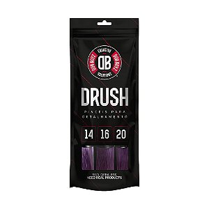 KIT DE PINCEIS PARA DETALHAMENTO 3 UN - DRUSH