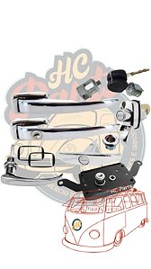 CONJUNTO DE MAÇANETAS UNIFICADAS | KOMBI ATÉ 1975