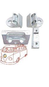 KIT DE BATENTE DAS PORTAS | KOMBI ATÉ 1975