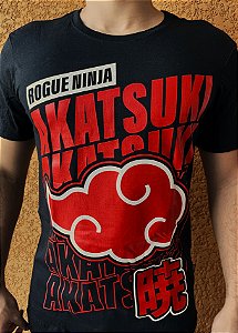 Camiseta Akatsuki - Naruto