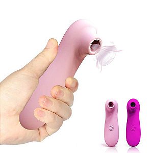 Vibrador Sugador de Clitóris - (A pilha)