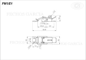 Fecho Rápido FM1 INOX 304