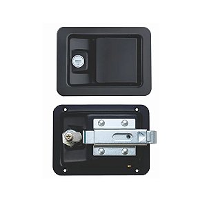 FECHO EMBUTIR MALEIRO 7 YALE EPOXI PRETO