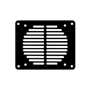 Grade de ventilação