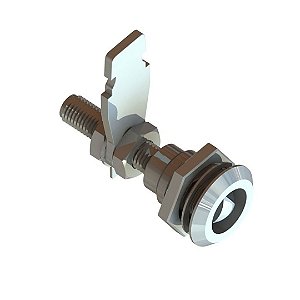 Fecho lingueta clássico com prolongador triângulo