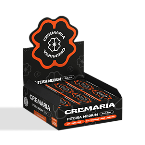 Piteira Cremaria Medium c/24 Bloquinhos