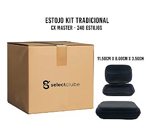 Estojo Kit Tradicional Cremaria - Cx Master 100 und