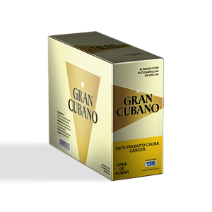 Cigarrilha Gran Cubano Baunilha c/10 maços