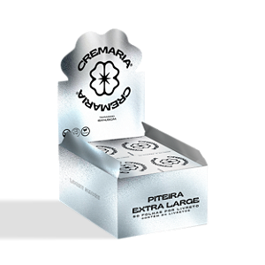 Piteira Cremaria Extra Larga METALIZADA c/24