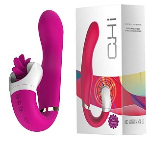 Simulador de Sexo Oral com 4 Modos de Rotação e 10 Modos de Vibração - CHI DAVE