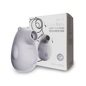 Estimulador De Clitóris 7 Modos Sucção Sonoro Formato Urso - Dibe Cutie Baby