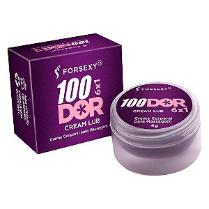 Pomada Cream Lub 100 Dor Anal 6x1 Dessensibiliza Excita - For Sexy