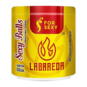 Bolinha Explosiva Labareda Excitante Com Efeito Hot - For Sexy