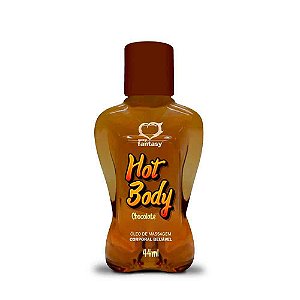 Óleo De Massagem Corporal Beijável Chocolate - Hot Body Sexy Fantasy