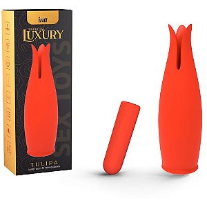 Bullet Massageador De Clitóris E Mamilos E 9 Modos De Vibração - Intt Luxury Tulipa