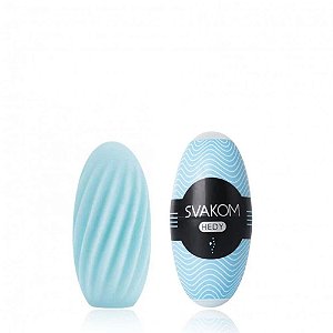 Masturbador Masculino Egg com Textura Interna Azul - Svakom Hedy