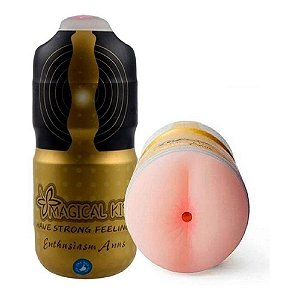 Masturbador Masculino Silicone Ânus Lanterna - Magical Kiss