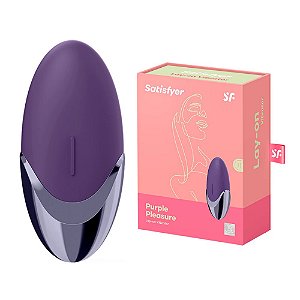 Vibrador Estimulador de Clitóris E 15 Modos De Vibração - Satisfyer Layons Purple Pleasure