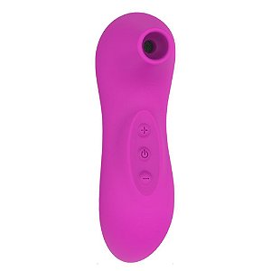 Estimulador de Clitóris Recarregável com Sucção Roxo - Sucking Massager