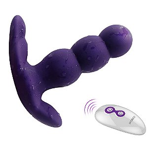 Vibrador Anal Vaginal Rotativo 7 Modos de Vibração e Rotações - Nalone Pearl