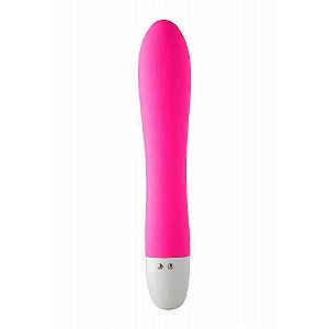 Vibrador Massageador De Ponto G Em Silicone Recarregável Pink