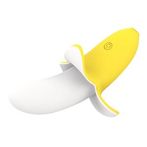 Vibrador Ponto G em Formato de Banana 12 Vibrações