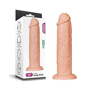 Pênis Realístico Lovetoy Legendary King Sized 28cm x 6cm com Ventosa