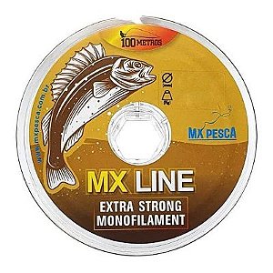 Linha MX Pesca MX Line 100m - Sua Assessoria no Mundo da Pesca