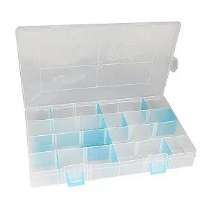 Estojo Pesca Brasil Papa Isca Transparente