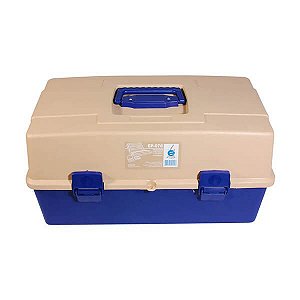 Estojo Emifran EP-076 6 bandejas Azul