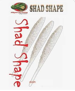 Isca Alligator Fishing Shad Shape 6cm