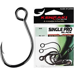 Anzol Kenzaki Single Pro Black Ref- 531