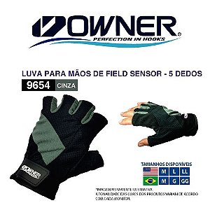 Luva Owner Field Sensor Cinza Ref- 9654